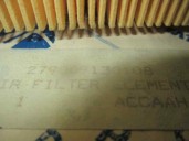 Recambio de filtro aire para tata indica referencia OEM IAM 279009130108 279009130108 