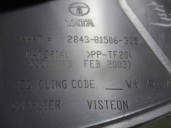 Recambio de aletin trasero izquierdo para tata indica referencia OEM IAM 284381500105 