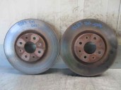 Recambio de disco freno delantero para fiat stilo (192) 2.4 20v abarth referencia OEM IAM 