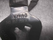 Recambio de enganche cinturon para skoda superb (3v3) active referencia OEM IAM 3V0857755A 2 PINES 5 PUERTAS