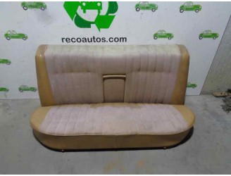 Recambio de asientos traseros para mercedes-benz clase e (w123) berlina+coupe 2.0 referencia OEM IAM CUERO Y TELA MARRON 4 PUER