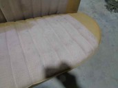 Recambio de asientos traseros para mercedes-benz clase e (w123) berlina+coupe 2.0 referencia OEM IAM CUERO Y TELA MARRON 4 PUER