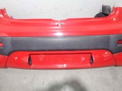 Recambio de paragolpes trasero para citroën c1 1.0 cat (384f) referencia OEM IAM 7013AF ROJO 5 PUERTAS