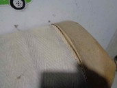 Recambio de asientos traseros para mercedes-benz clase e (w123) berlina+coupe 2.0 referencia OEM IAM CUERO Y TELA MARRON 4 PUER