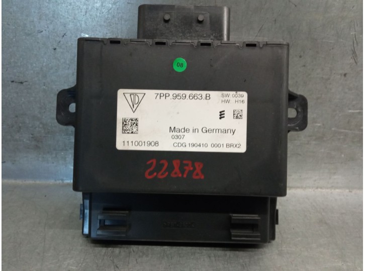 Recambio de modulo electronico para volkswagen touareg (7p5, 7p6) 3.0 v6 tdi referencia OEM IAM 7PP959663B CDG1904100001 1110019