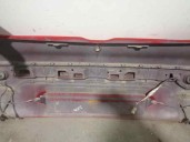 Recambio de paragolpes trasero para citroën c1 1.0 cat (384f) referencia OEM IAM 7013AF ROJO 5 PUERTAS