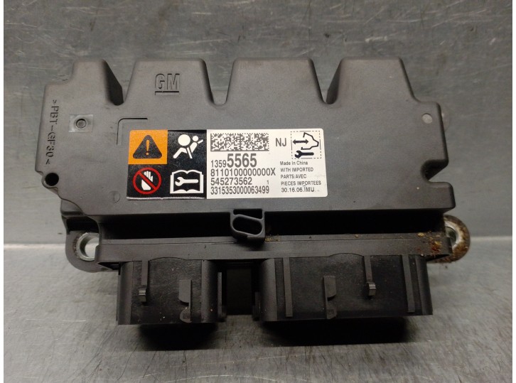 Recambio de centralita airbag para opel karl 1.0 12v referencia OEM IAM 13595565 
