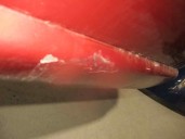 Recambio de paragolpes trasero para volvo s70 berlina 2.5 20v cat referencia OEM IAM 9417192 GRANATE 4 PUERTAS