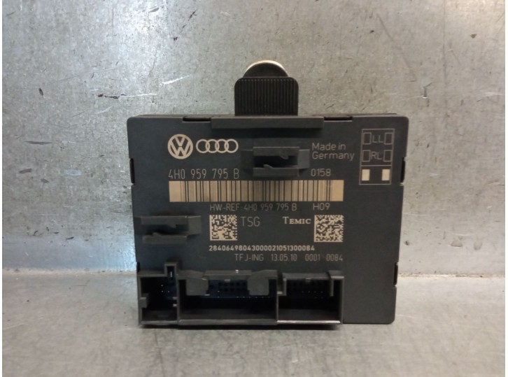 Recambio de centralita cierre para volkswagen touareg (7p5, 7p6) 3.0 v6 tdi referencia OEM IAM 4H0959795 001010084 284064980430
