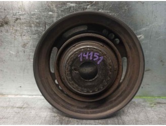 Recambio de polea cigueñal para opel astra h berlina 1.6 16v referencia OEM IAM 24430551 