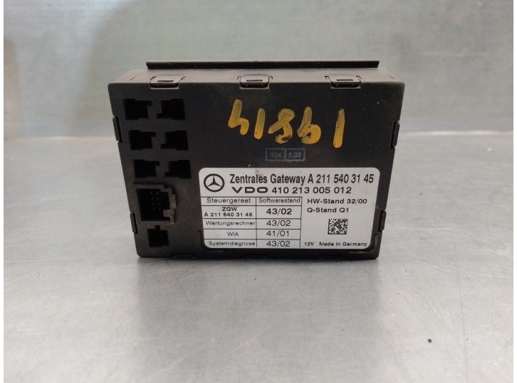 Recambio de modulo electronico para mercedes-benz clase e (w211) berlina 2.7 cdi cat referencia OEM IAM A2115403145 410213005012