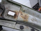 Recambio de panel frontal para renault master desde ´98 2.2 diesel referencia OEM IAM 4668002 DE CHAPA 