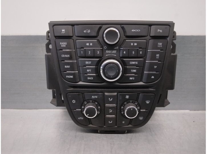 Recambio de mando climatizador para opel astra j gti sedan referencia OEM IAM 13360105 