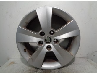 Recambio de llanta para skoda superb (3v3) active referencia OEM IAM 3V0601025AC R166.5JX16H2ET41 ALUMINIO 5P