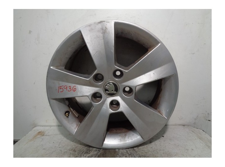 Recambio de llanta para skoda superb (3v3) active referencia OEM IAM 3V0601025AC R166.5JX16H2ET41 ALUMINIO 5P