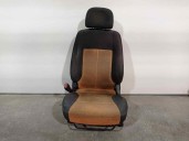 Recambio de asiento delantero izquierdo para kia picanto 1.1 cat referencia OEM IAM 4668194 TELA NEGRA Y NARANJA 5 PUERTAS