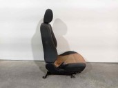 Recambio de asiento delantero izquierdo para kia picanto 1.1 cat referencia OEM IAM 4668194 TELA NEGRA Y NARANJA 5 PUERTAS