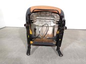 Recambio de asiento delantero izquierdo para kia picanto 1.1 cat referencia OEM IAM 4668194 TELA NEGRA Y NARANJA 5 PUERTAS