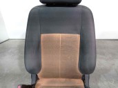 Recambio de asiento delantero izquierdo para kia picanto 1.1 cat referencia OEM IAM 4668194 TELA NEGRA Y NARANJA 5 PUERTAS