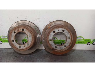 Recambio de disco freno trasero para ssangyong korando 2.9 diesel referencia OEM IAM 