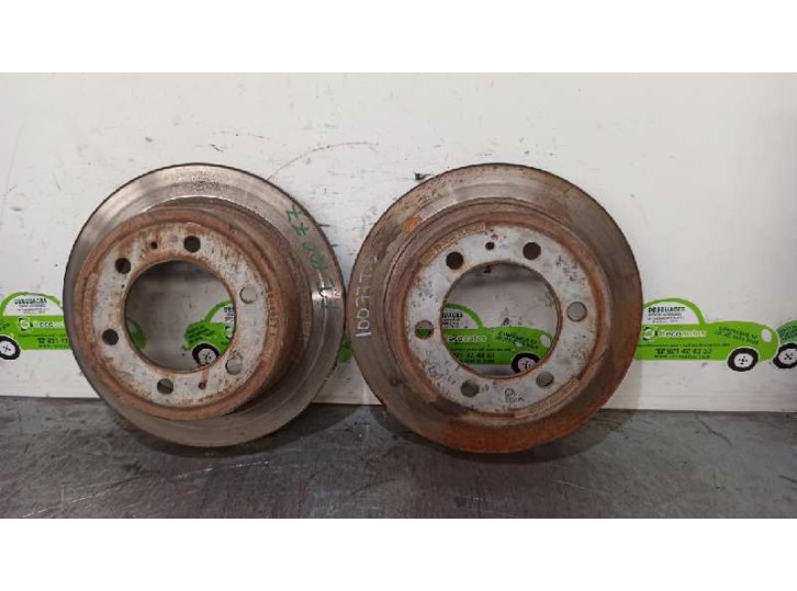 Recambio de disco freno trasero para ssangyong korando 2.9 diesel referencia OEM IAM   