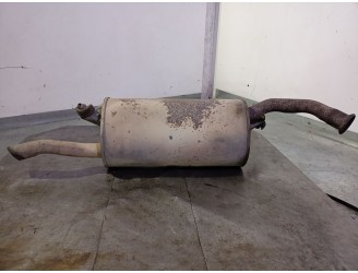 Recambio de tubo escape trasero para toyota yaris verso (_p2_) 1.3 (ncp20_, ncp22_) referencia OEM IAM 12107 1743021040 SANGO