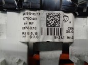 Recambio de mando calefaccion / aire acondicionado para peugeot 208 1.2 12v e-vti referencia OEM IAM 9819611577  