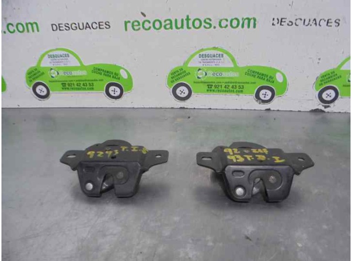 Recambio de cerradura maletero / porton para peugeot partner (s2) combi plus referencia OEM IAM 8726C8 PORTON 6 PUERTAS