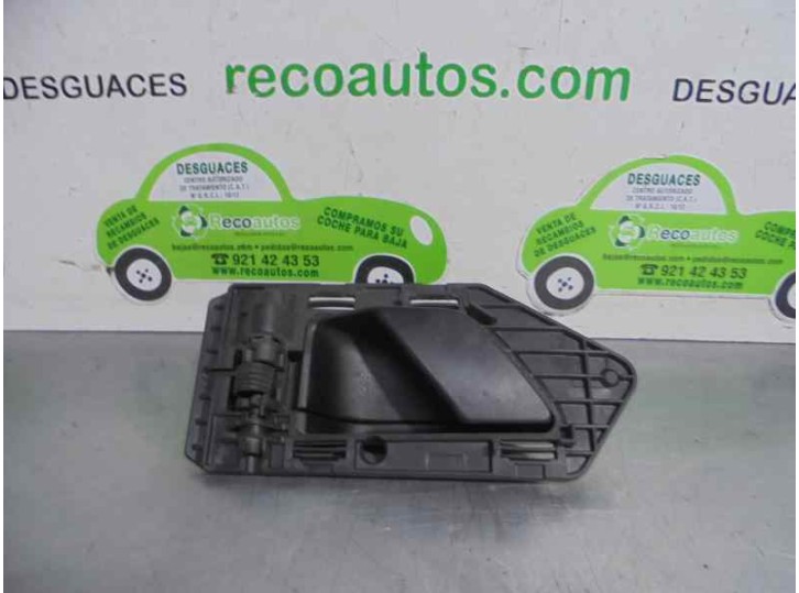 Recambio de maneta interior delantera derecha para peugeot partner (s2) combi plus referencia OEM IAM 9621422877  