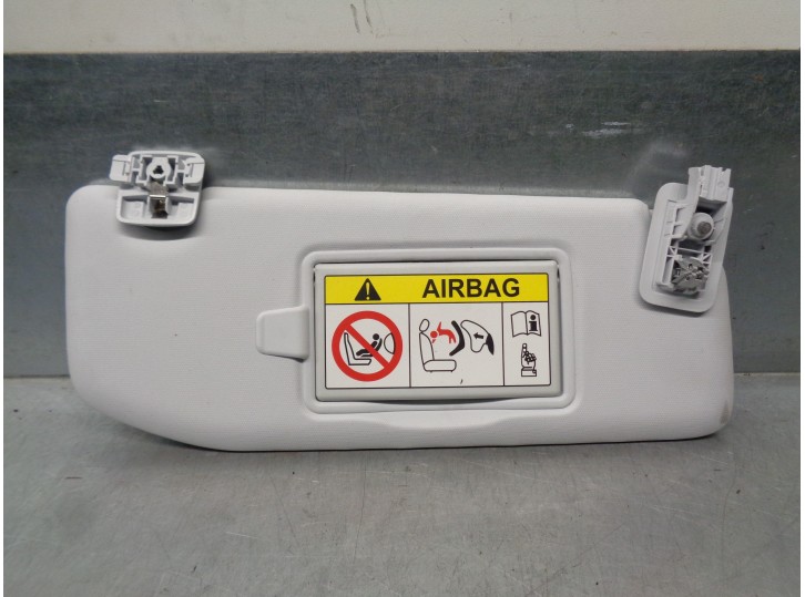 Recambio de parasol derecho para peugeot 208 1.2 12v e-vti referencia OEM IAM   