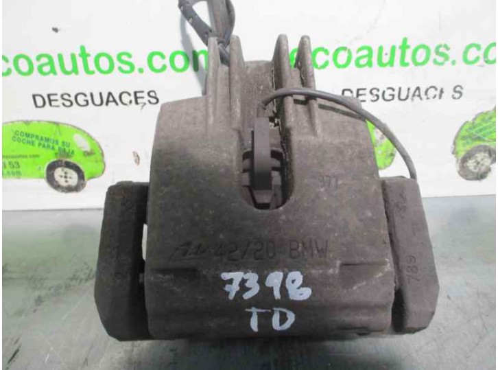 Recambio de pinza freno trasera derecha para bmw serie 5 berlina (e60) 2.5 24v turbodiesel cat referencia OEM IAM ATE