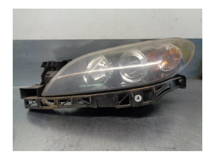 Replacement left headlight for Mazda 3 Saloon (BK) 1.6 CD Diesel CAT OEM IAM reference BN8V510L0D 4 DOORS