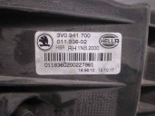 Recambio de faro antiniebla derecho para skoda superb (3v3) active referencia OEM IAM 3V0941700 01183602 HELLA