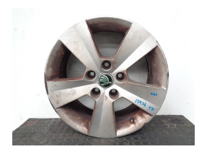 Recambio de llanta para skoda superb (3v3) active referencia OEM IAM 3V0601025AC R166.5JX16H2ET41 ALUMINIO 5P