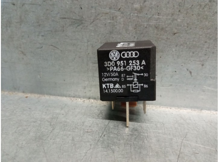Recambio de rele para volkswagen touareg (7p5, 7p6) 3.0 v6 tdi referencia OEM IAM 3D0951253A 14150000 