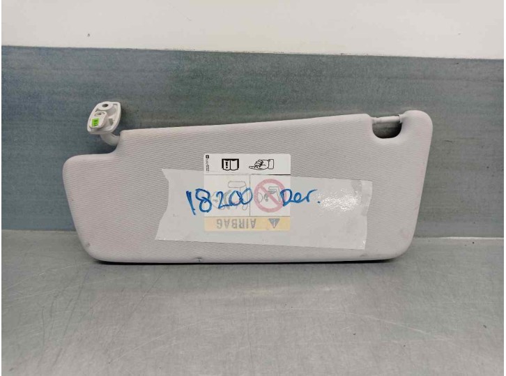 Recambio de parasol derecho para opel corsa e 1.3 16v cdti referencia OEM IAM 1439048 