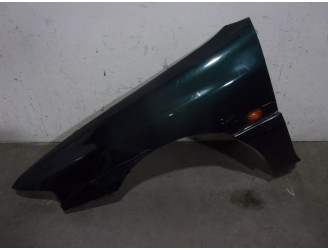 Replacement front left fender for Hyundai S-Coupe (SL) 1.5 12V CAT OEM IAM reference 6631123550 GREEN 