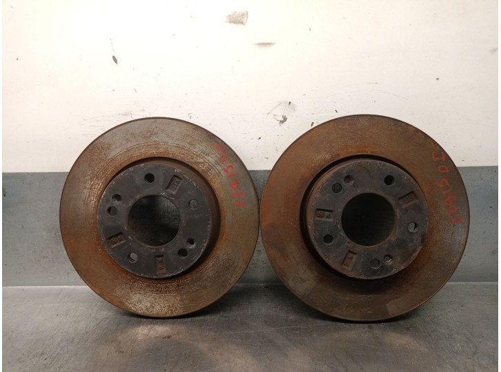 Recambio de disco freno delantero para hyundai ioniq (ae) 1.6 gdi hybrid referencia OEM IAM 51712G2100 51712G2100 