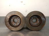 Recambio de disco freno delantero para hyundai ioniq (ae) 1.6 gdi hybrid referencia OEM IAM 51712G2100 51712G2100 