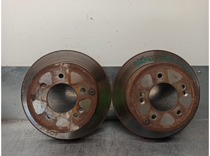 Recambio de disco freno trasero para hyundai xg 3.0 xg referencia OEM IAM 