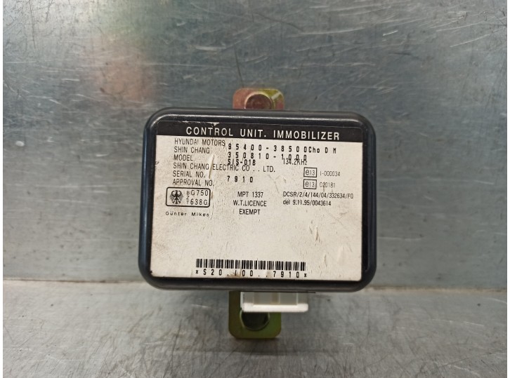 Recambio de centralita inmovilizador para hyundai xg 3.0 xg referencia OEM IAM 9540038500 3508101000 