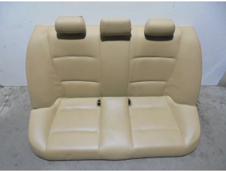 Recambio de asientos traseros para bmw serie 3 berlina (e90) 320d referencia OEM IAM CUERO BEIGE 4 PUERTAS