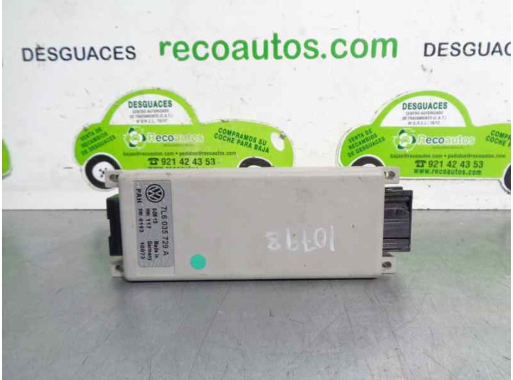 Recambio de modulo electronico para volkswagen touareg (7la) tdi r5 referencia OEM IAM 7L6035729A  