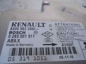 Recambio de centralita airbag para renault clio iii 1.4 16v referencia OEM IAM 8200563369 0285001511 BOSCH
