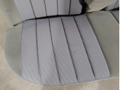 Recambio de asientos traseros para mercedes-benz clase s (w126) berlina+coupe 3.0 referencia OEM IAM 4354872 TELA GRIS 