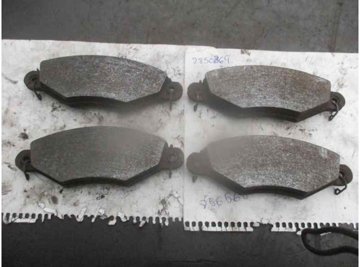 Recambio de pastillas de freno para peugeot 206 berlina referencia OEM IAM   