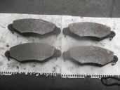 Recambio de pastillas de freno para peugeot 206 berlina referencia OEM IAM   