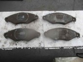 Recambio de pastillas de freno para peugeot 206 berlina referencia OEM IAM   