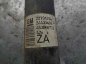 Replacement rear left shock absorber for Opel Combo (Corsa C) 1.7 16V CDTi OEM IAM reference 22194394 24403466 GM