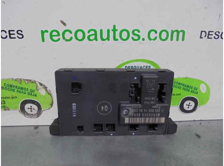 Recambio de centralita cierre para mercedes-benz clase c (w203) sportcoupe 2.2 cdi cat referencia OEM IAM 2038201485 